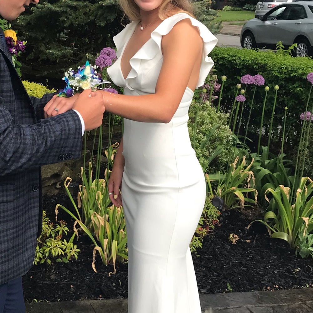 White Prom Dress